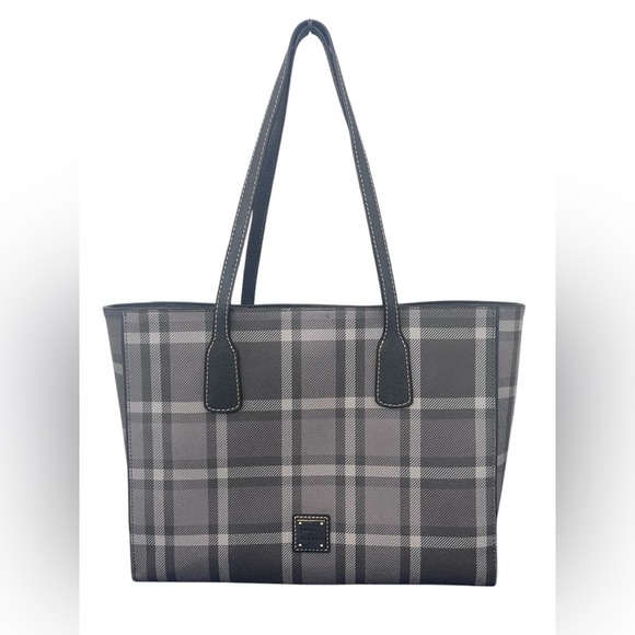 Dooney & Bourke Handbags - Dooney & Bourke Graham Plaid Ashton Tote.